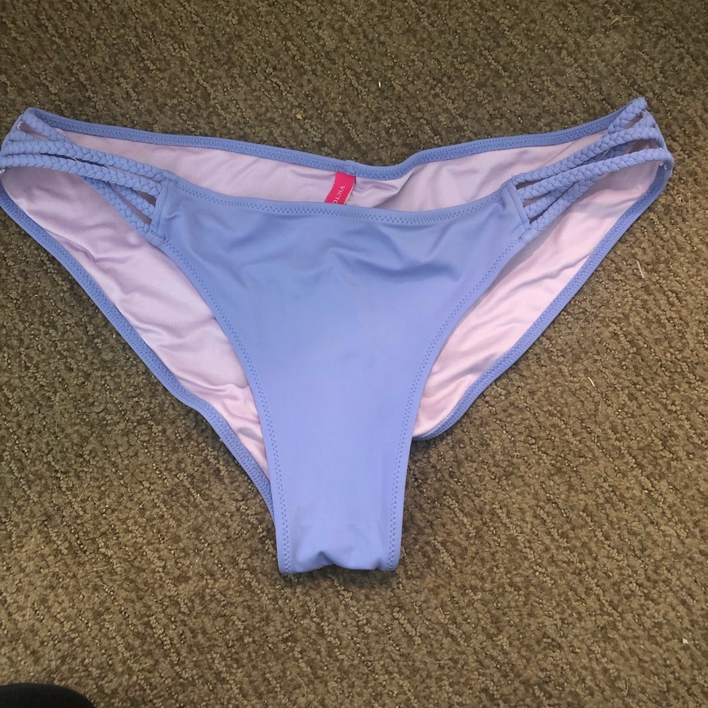 Purple Victoria’s Secret Swimsuit Bottoms Large
